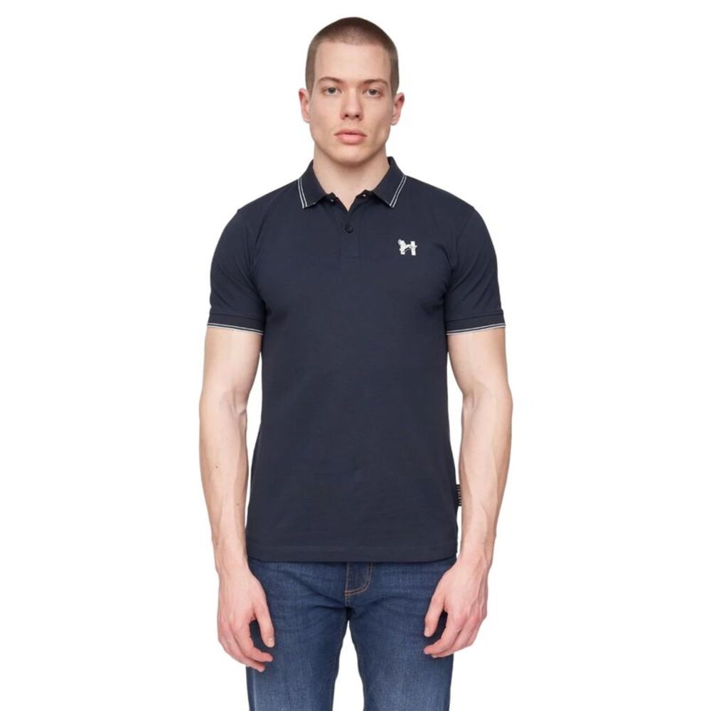 Henleys Mens Henflare Polo Shirt / Navy